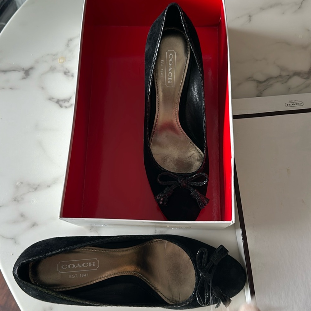 Coach wedges
